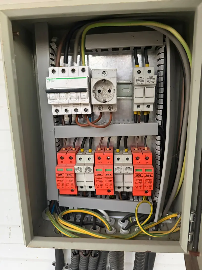 Tablou electric cu protecții